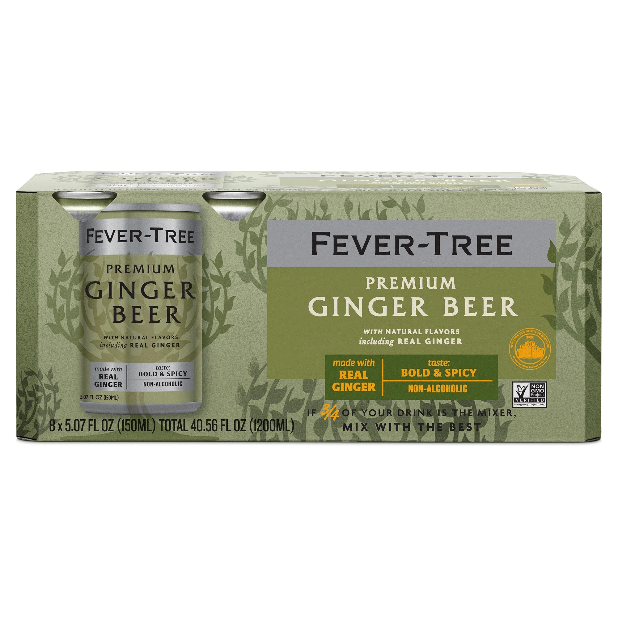 Fever-Tree Ginger Beer 150ml Cans; 8-pack | Walmart (US)