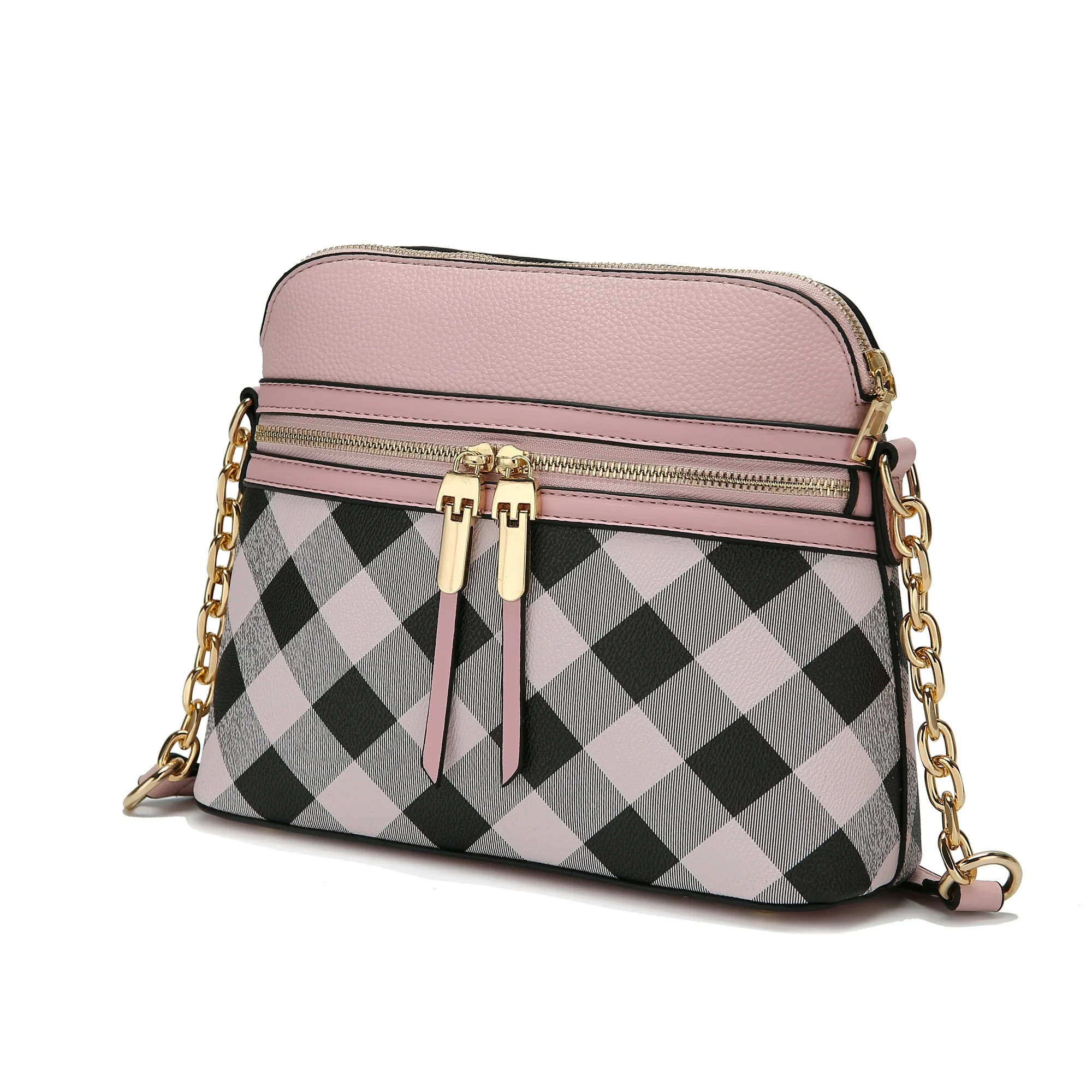 MKF Collection Suki Checkered Crossbody Bag By Mia K. | Walmart (US)