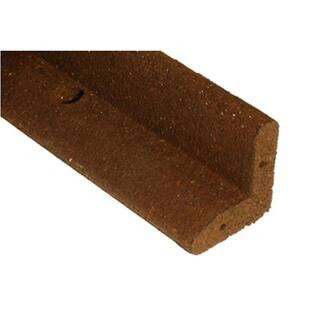 EcoBorder 4 ft. Brown Rubber Landscape Edging (6-Pack) | The Home Depot