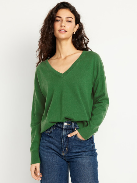 SoSoft Lite Loose V-Neck Sweater | Old Navy (US)