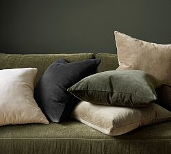 Everywhere Velvet Pillow | Pottery Barn (US)