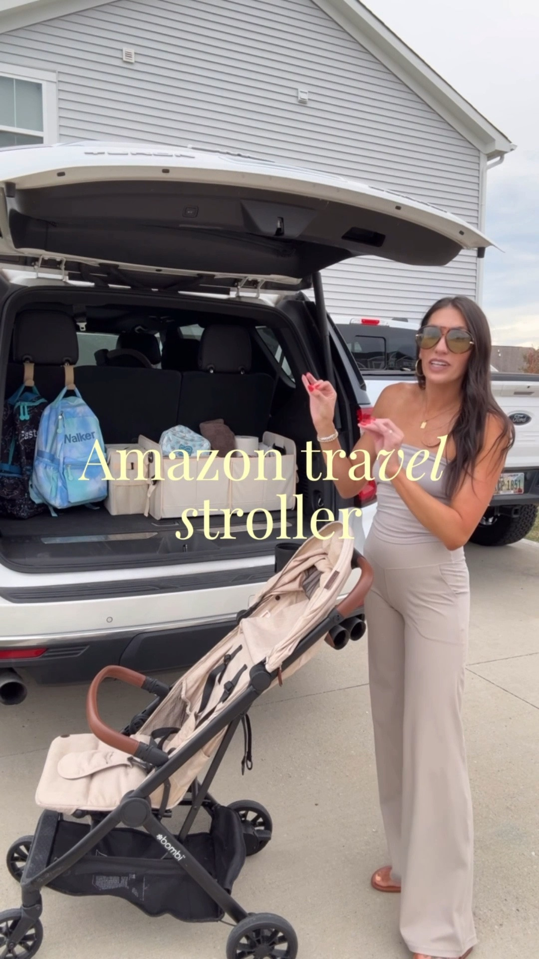 We love this Amazon stroller & have traveled with it so many times 
Lightweight & easy to collapse plus it fits in overhead bin! 
Has cup holder, peek a boo window & my son loves it 
Storage underneath 
I linked my car storage as well! 💘

#LTKvlog #LTKTravel #LTKmomlife
