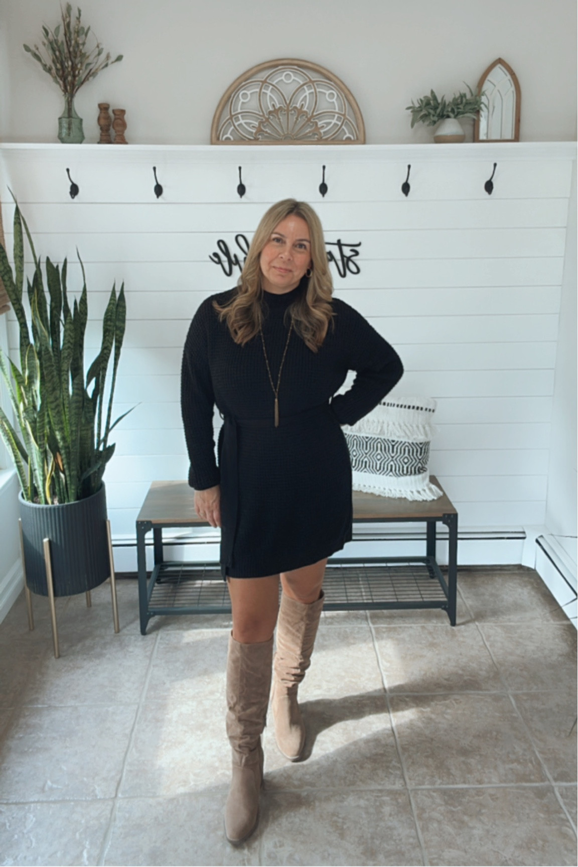 Fall dress & knee high boots! I’m wearing a medium in sweater dress  and boots are tts. Makes a cute Thanksgiving outfit









Fall outfits, Amazon style, midsize fashion #ltkseasonal #ltkshoecrush

#LTKover40 #LTKfindsunder50 #LTKmidsize