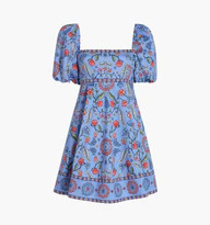 The Matilda Mini Dress - Swedish Floral | Hill House Home