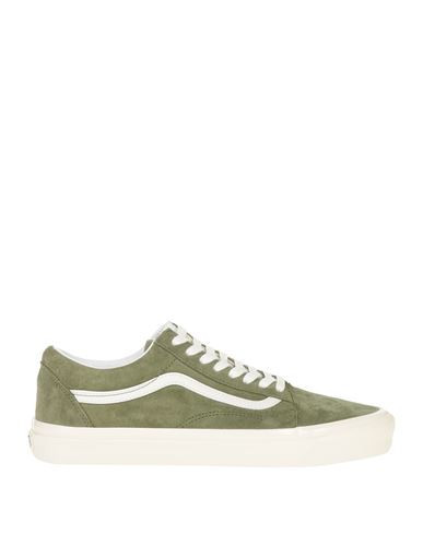 Vans Old Skool 36 Dx Man Sneakers Military green Size 8.5 Leather | YOOX (US)