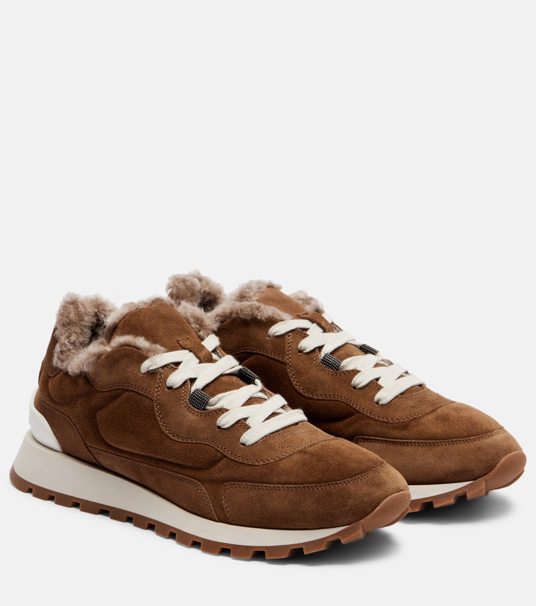 BRUNELLO CUCINELLI
Runner Monili suede and canvas sneakers

#LTKActive #LTKSeasonal #LTKU