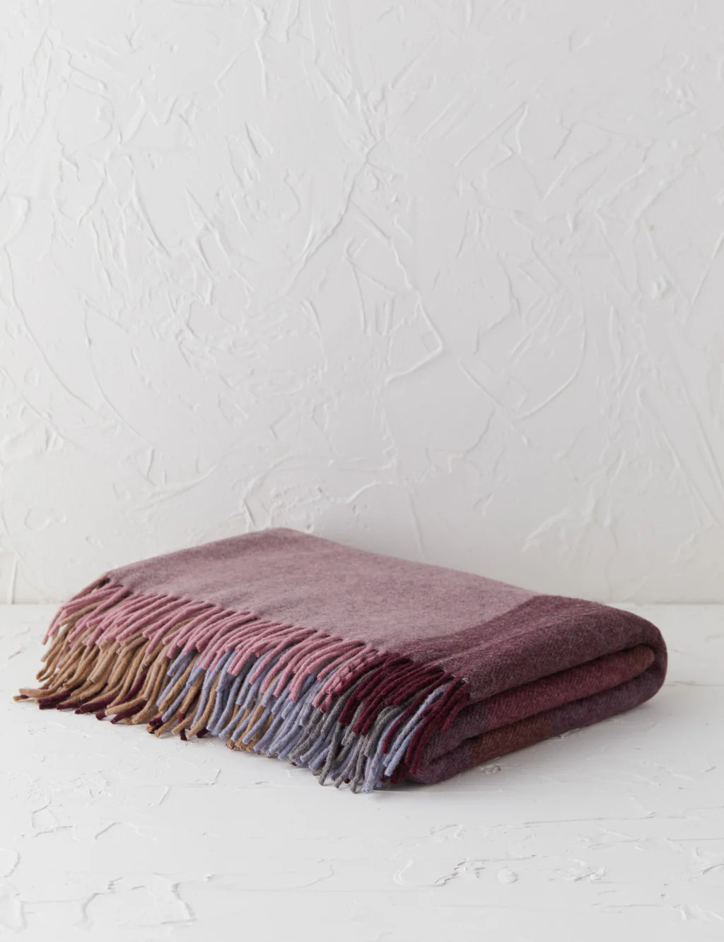 Recycled Wool Throw | Lulu and Georgia 