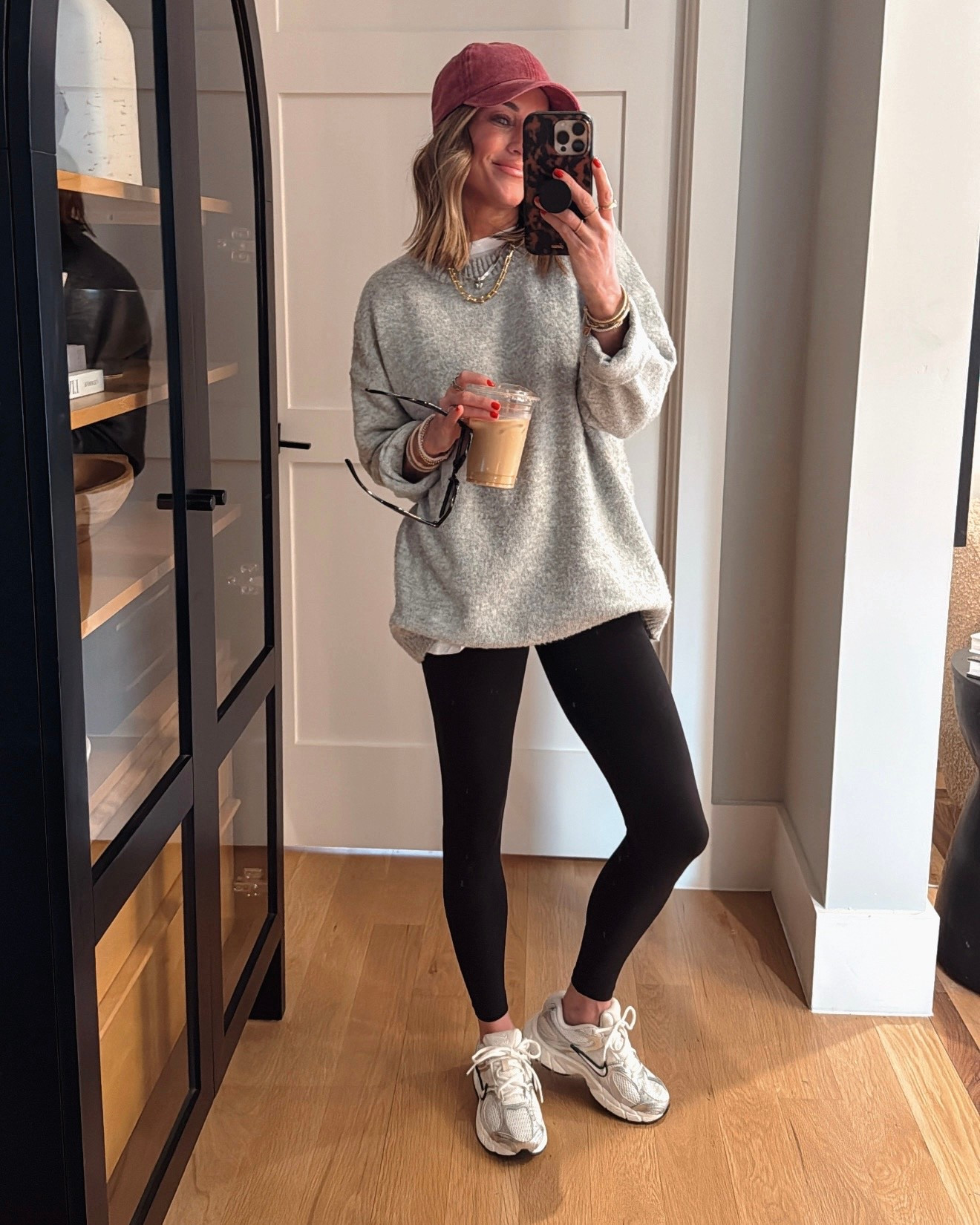 Easy outfit formula for when you don’t know what to wear! Sweater is true to size, I’m in a small. 

#LTKmomlife #LTKgrwm #LTKootd