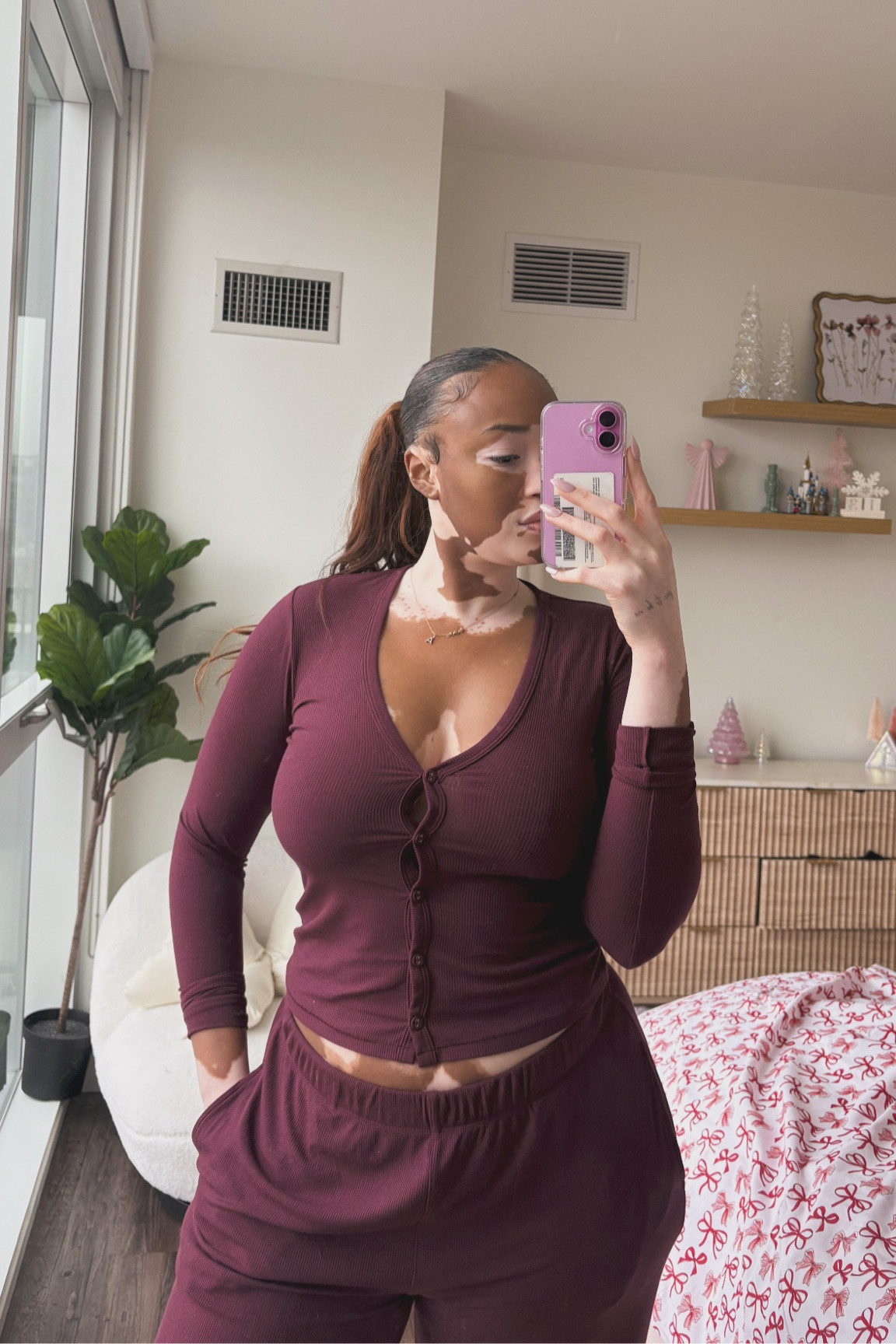 Cozy skims pajama set! I got a medium! I’m 5’7 for reference. 

#LTKStyleTip #LTKHoliday #LTKGiftGuide