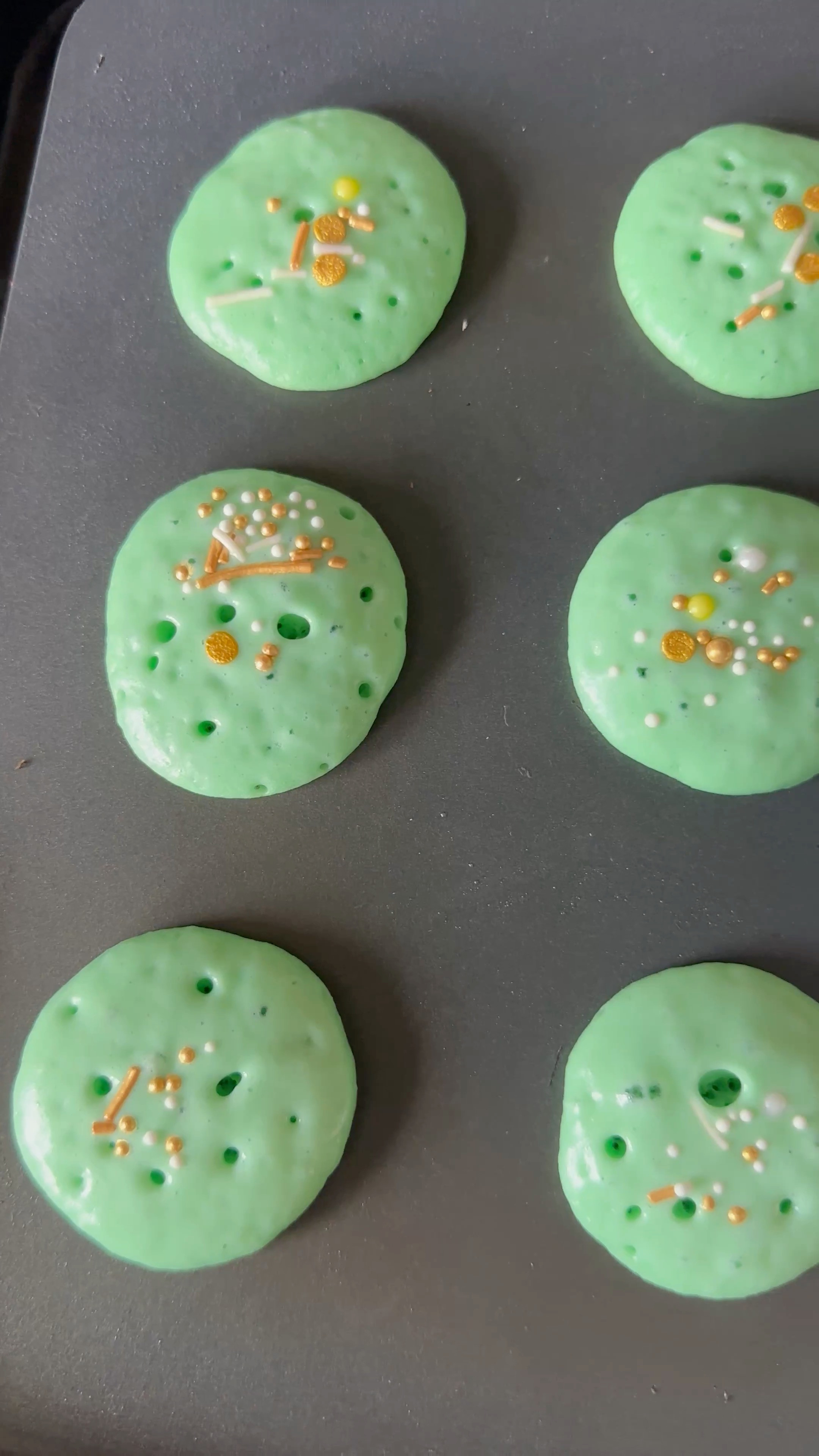 I feel like i'm in perpetual St. Patricks day celebrations on weekends because the boys love a colored pancake with sprinkles. Fave color is obvi green and these are just the gold sprinkles we have from my mom. Why are there so many sprinkles! I'm posting because we have gotten way more use out of this griddle than we ever thought we would. It's out on the weekends nonstop and worth that small initial investment.  

 #LTKdayinmylife #LTKstorytime #LTKHome