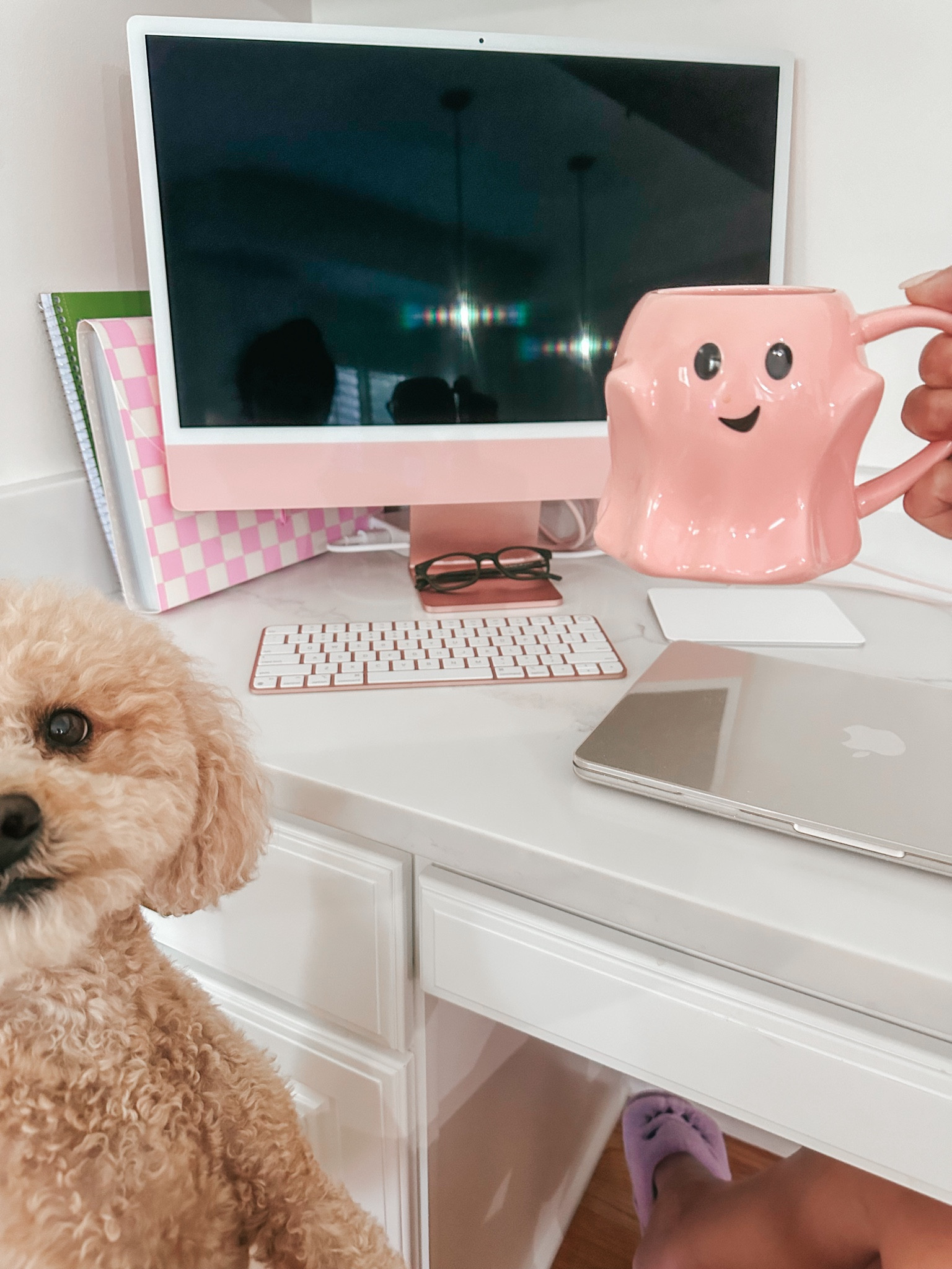 Pink Ghostie Mug. Yes please 

#LTKHome #LTKSeasonal #LTKSaleAlert