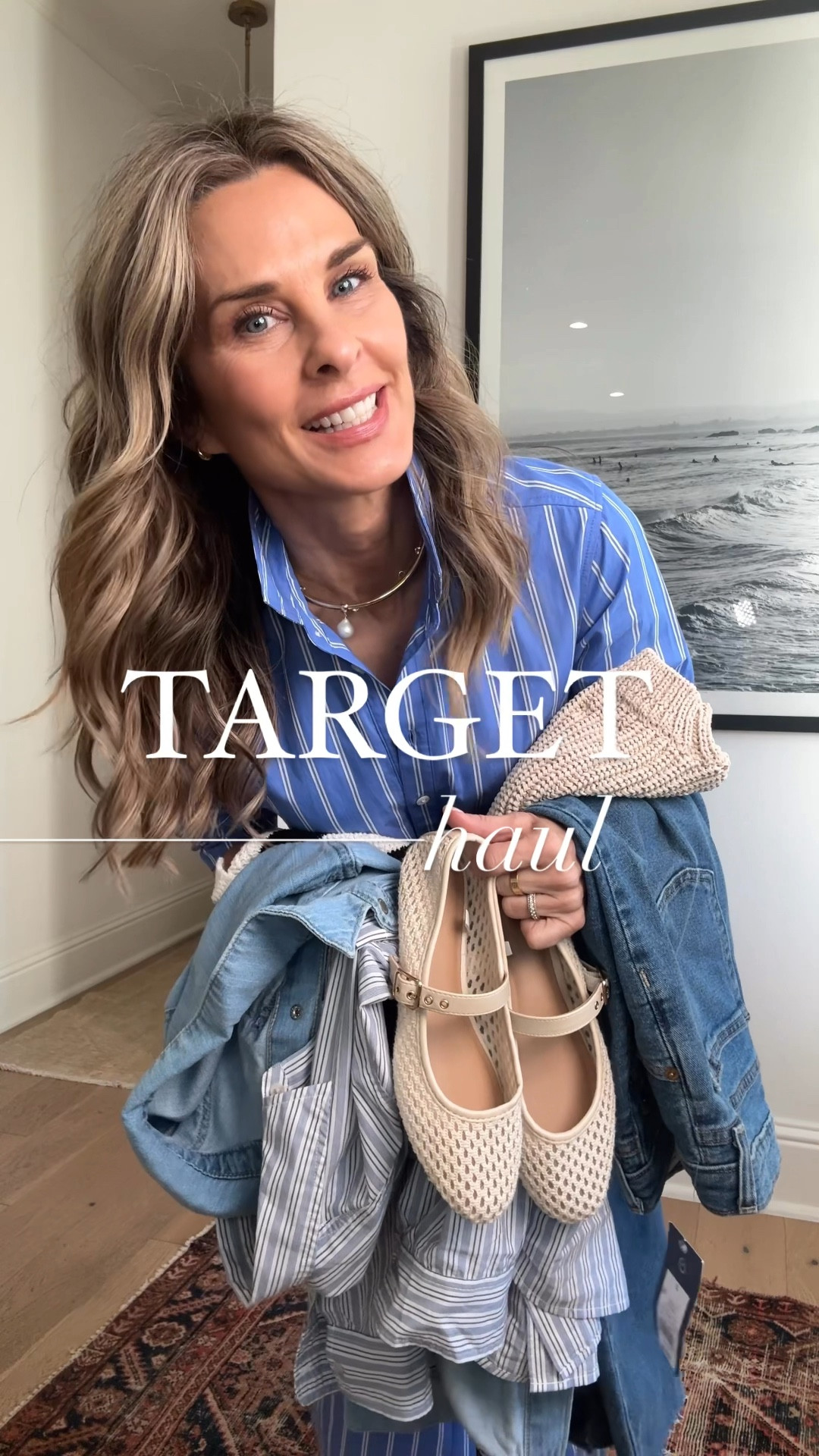 Target Haul
Everything ran TTS. 
Tan sweater XS
Polo knit XS 
Dress XS
Denim button up 4
Striped button up S

Leave size questions here. 

Thatch Jewelry discount Tammy15

#LTKWatchNow #LTKFindsUnder50 #LTKOver40