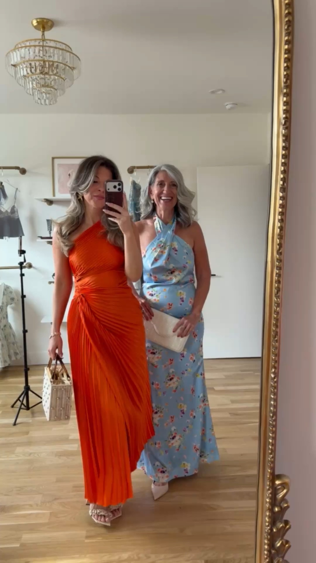 Mom and me one shoulder pleated gown & blue floral spring event and wedding guest dresses

i did my normal size 2
Mom did her normal size medium

vici code: emerson30

Wedding guest
Formal event
Spring event
Mother of the bride
Floral
Cocktial
Special occasion

#LTKFormal #LTKStyle #LTKDress