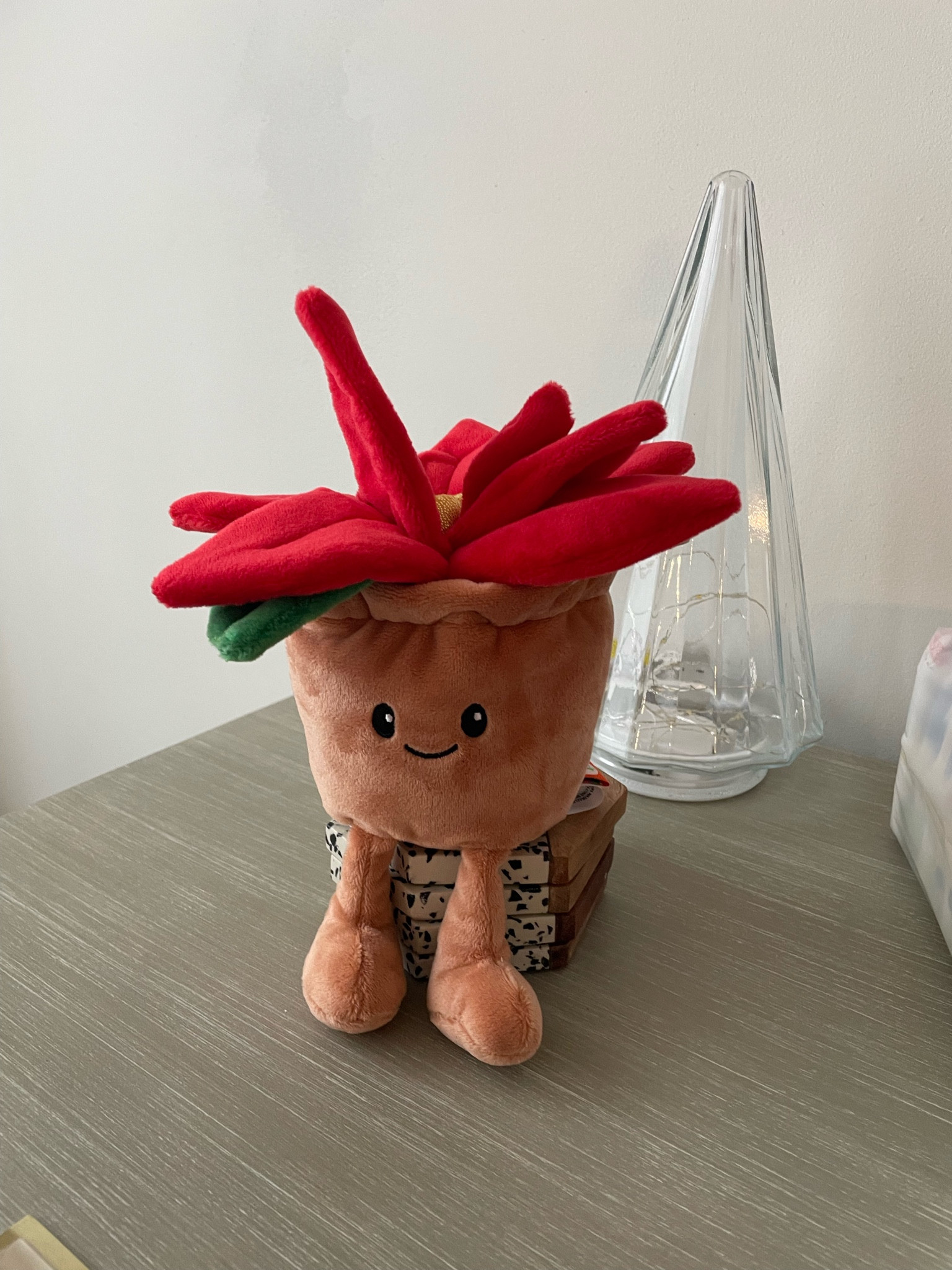 The cutest little poinsettia! So many cute little shelf decor for your kids room with Christmas! 

Shelf stuffy, jellycat, jellycat look a like, gifts under $5, kids toy, kids toys, kids room decor, kids christmas decor, 

#LTKHoliday #LTKHome #LTKKids