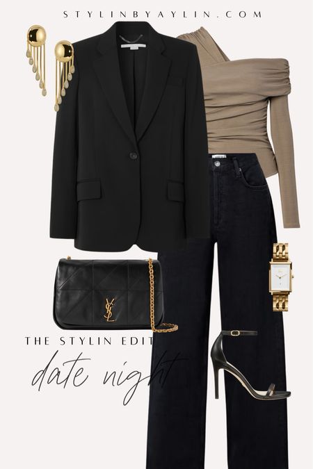 OOTD- Date night edition, blazer, casual style, accessories. #Stylinbyaylin #Aylin