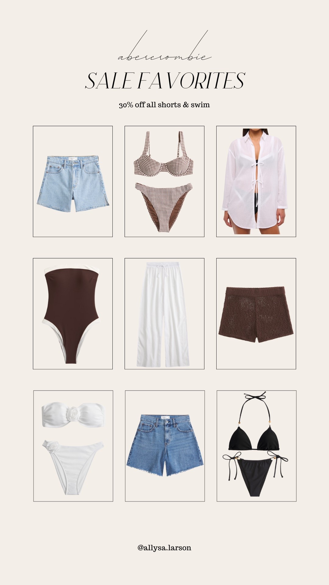 Sharing some of my favorite shorts and swim from the Abercrombie sale 

#LTKSaleAlert #LTKStyleTip #LTKSwim