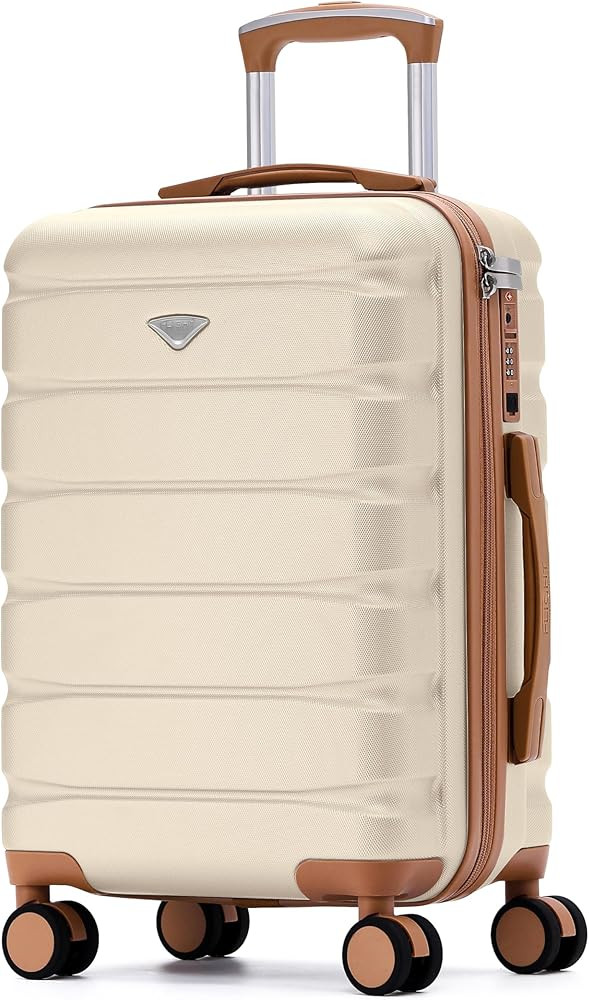 Carry On Suitcase Hardside 22x14x9 Double Spinner Wheels | Amazon (US)