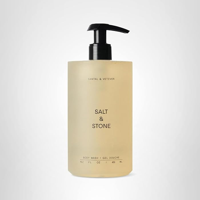 Salt & Stone Antioxidant-Rich Body Wash - Santal & Vetiver | Cleanse, Nourish & Soften Skin with ... | Amazon (US)