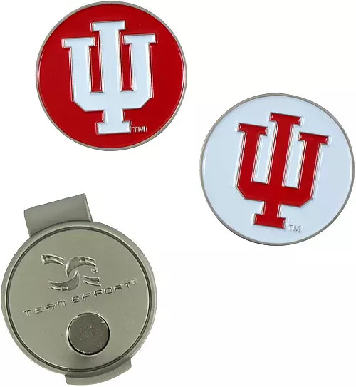 Team Effort Indiana Hoosiers Hat Clip and Ball Markers Set | Dick's Sporting Goods
