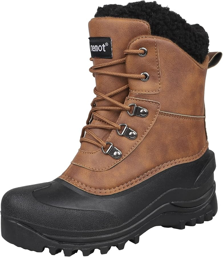 riemot Botas de Invierno Forradas para Hombre Y Mujer, Nieve Unisex Adulto | Amazon (ES)