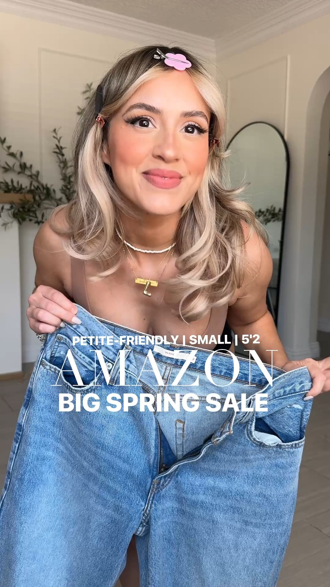 All my @Amazon faves on sale for their SPRING BIG SALE 🌸🙌🏼

Levi's are size 28 and the 2nd ones are size 4 

Everything else size SMALL

#LTKU #LTKSaleAlert #LTKStyleTip