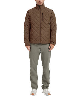 Men's Diamond Quilted Heritage Jacket | Macy's