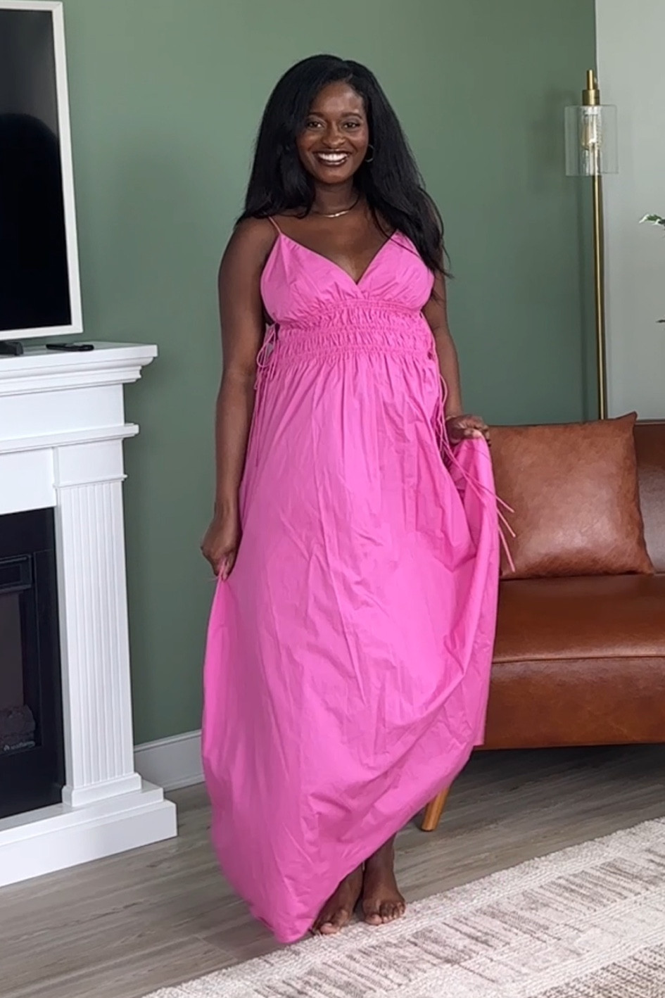 Summer dress that’s perfect for a baby shower or vacation! 

#LTKBump #LTKSaleAlert #LTKStyleTip