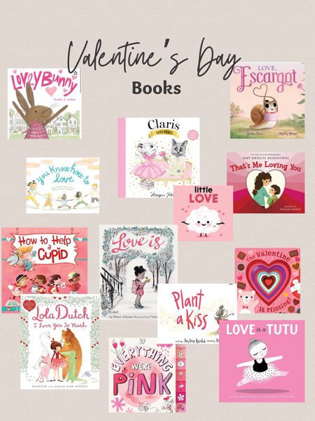 Valentine’s Day books #valentinesday #valentinesdaybooks #bookshelf #shelfie #valentinesdaybookshelf #pink #pinkbooks 

#LTKSeasonal #LTKGiftGuide #LTKFind