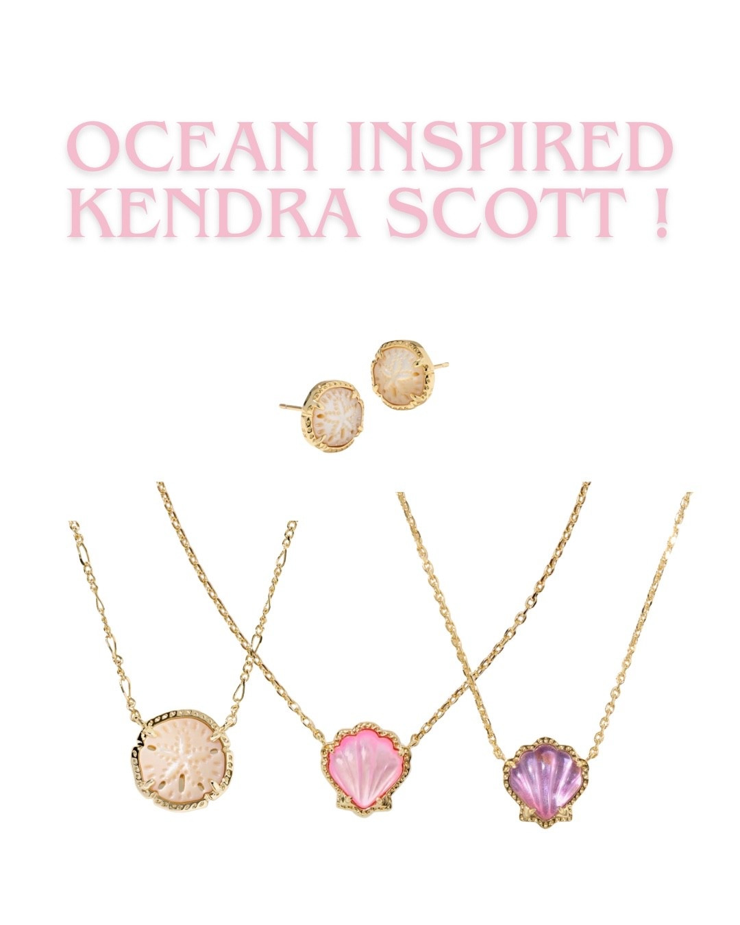 Ocean Inspired Kendra Scott Necklaces and Earrings!! 🐚 🩷

#LTKFindsUnder100 #LTKgrwm #LTKGiftGuide