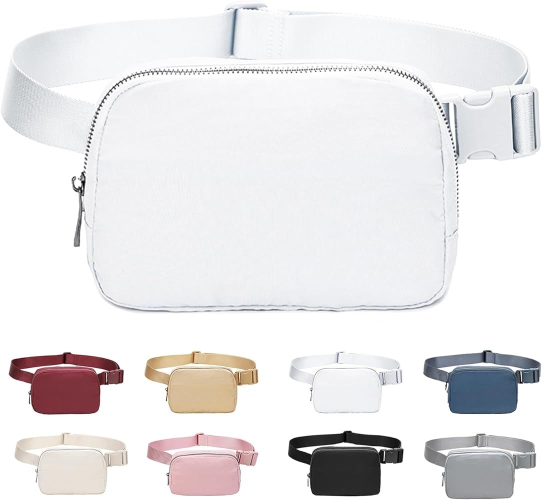Mini Fanny Pack Crossbody Bags for Women and Men, Fashionable Waterproof Belt Bag with Adjustable... | Amazon (US)