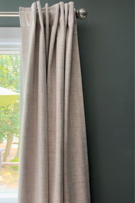 The perfect neutral, textured curtains. 

#LTKhome #LTKunder50 #LTKFind