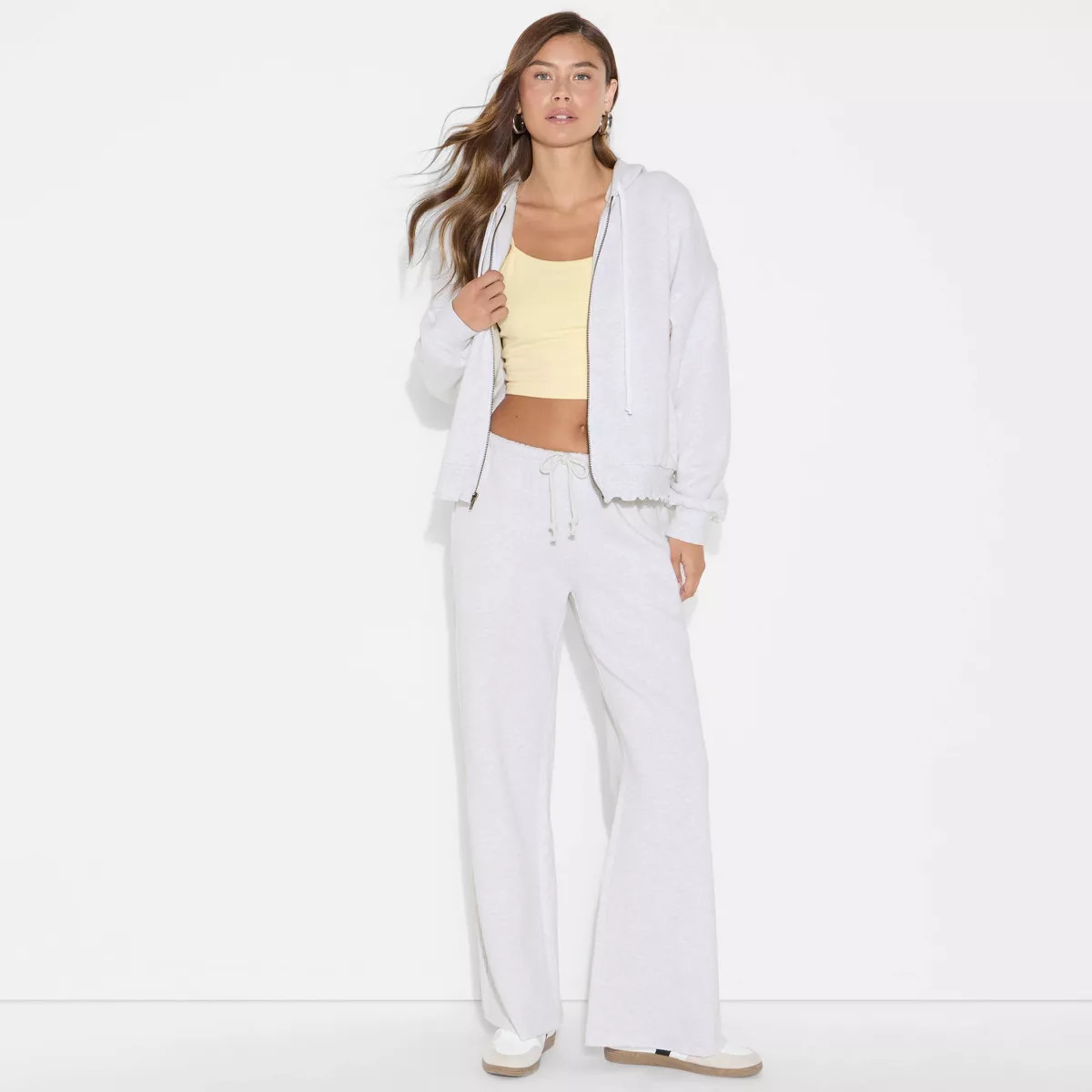 Women's Merrow Edge Hooded Zip-Up Sweatshirt - Wild Fable™ | Target