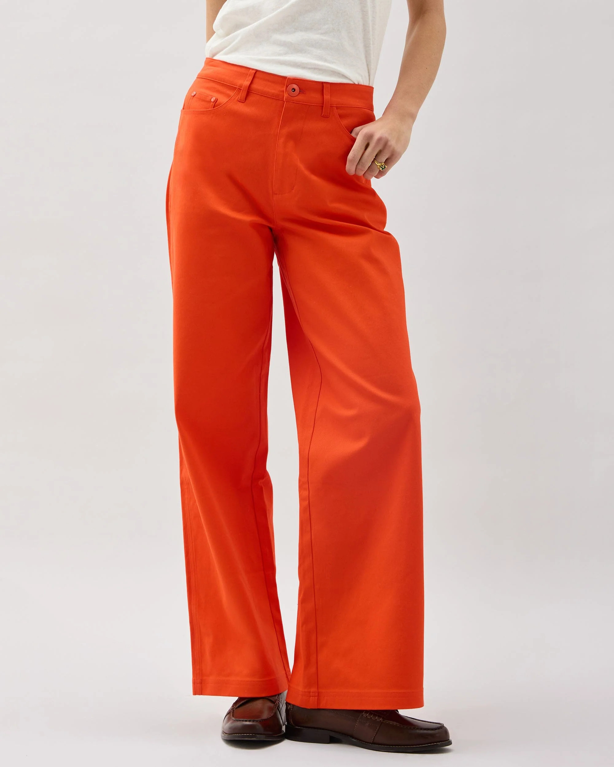 The Tracy Twill Pant | Andie Swim