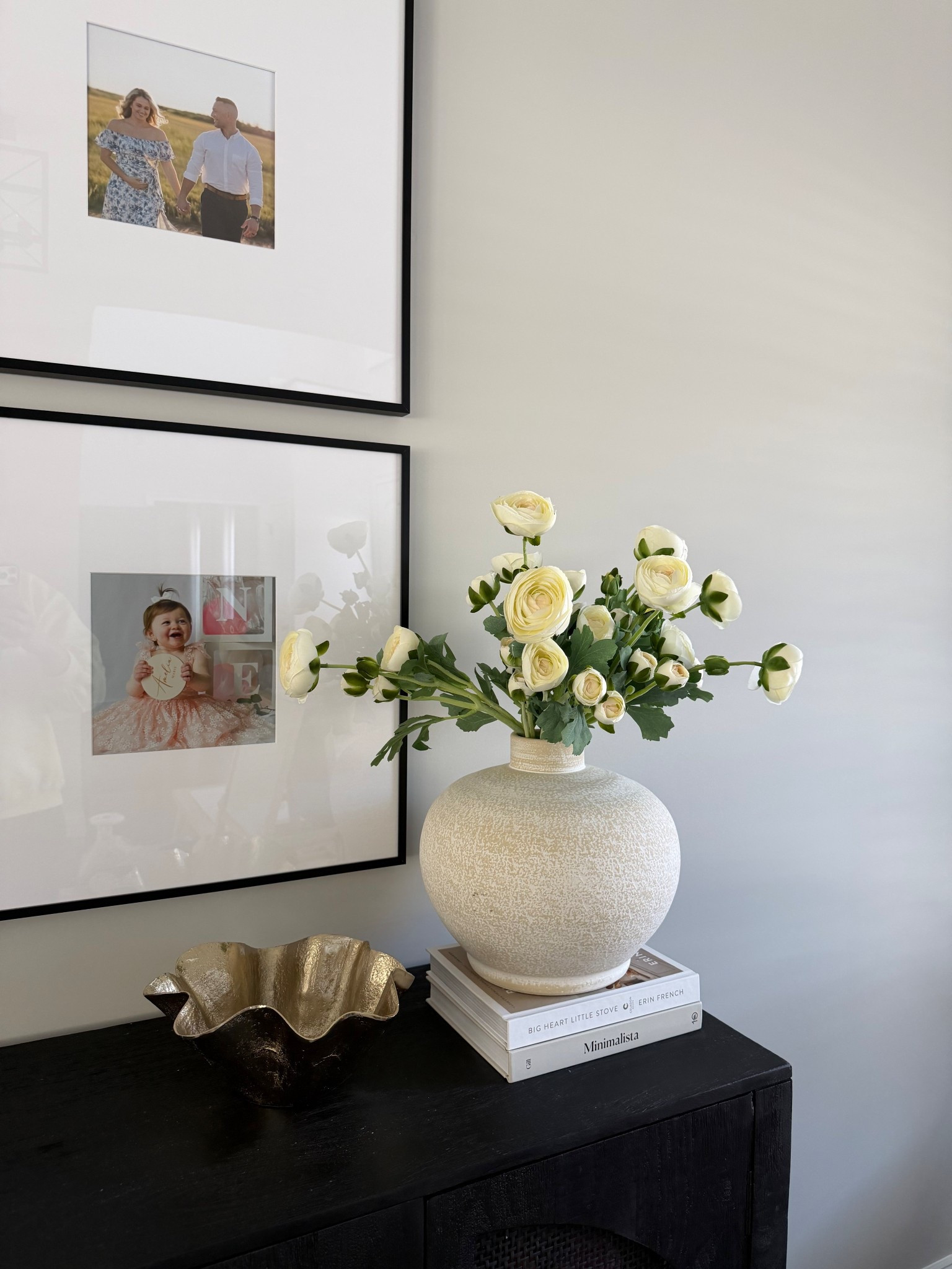 Simple styling of our living room cabinet 🤍 this has been one of my favorite vase and spring stem combinations for 3 years now!

#LTKSaleAlert #LTKSeasonal #LTKHome