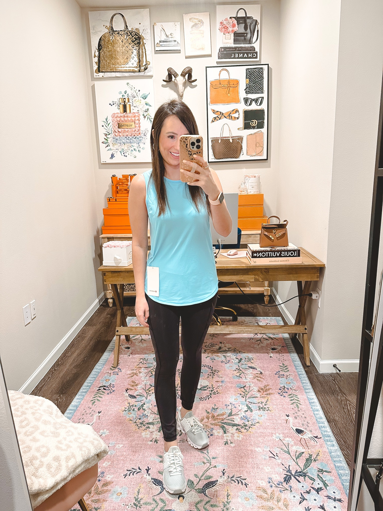 Lululemon sculpt tank in blue chill (size 6) with invigorate leggings (size 4)



#LTKunder100 #LTKfit #LTKSeasonal