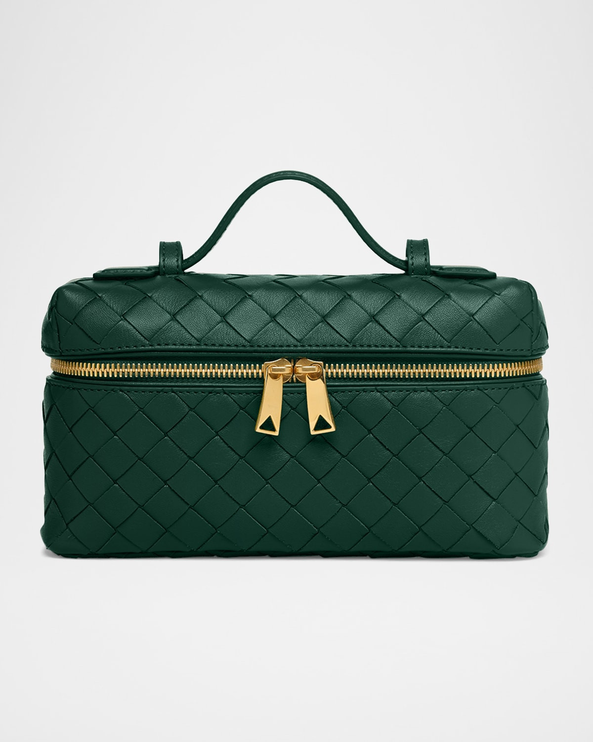 Bang Bang Vanity Intrecciato Leather Crossbody Bag | Neiman Marcus