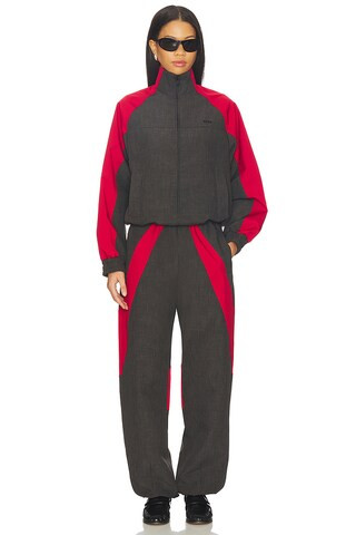 MSGM Jogger Pant in Iron from Revolve.com | Revolve Clothing (Global)