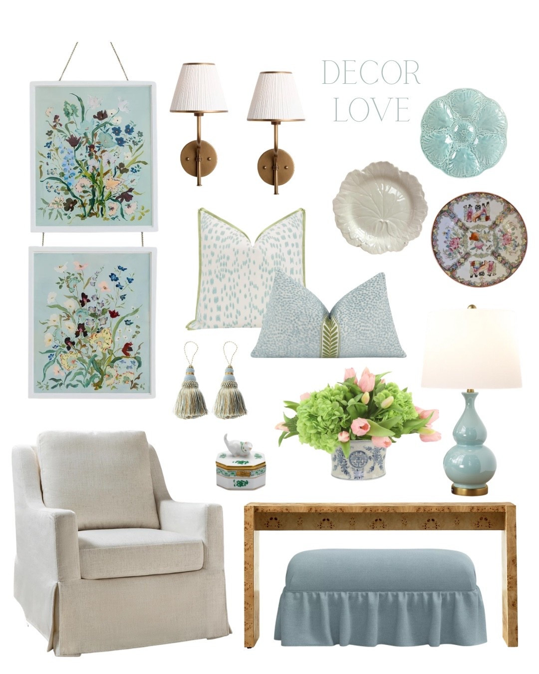 Home decor interiors look for less blue and white

#LTKdayinmylife #LTKselfcare #LTKootd