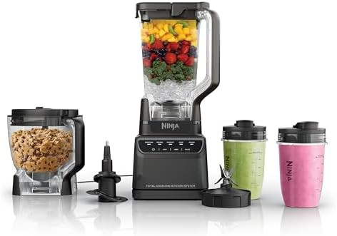 Ninja Kitchen System | All-in-One for Smoothies, Frozen Drinks, Veggie Chopper & More | With Full... | Amazon (US)
