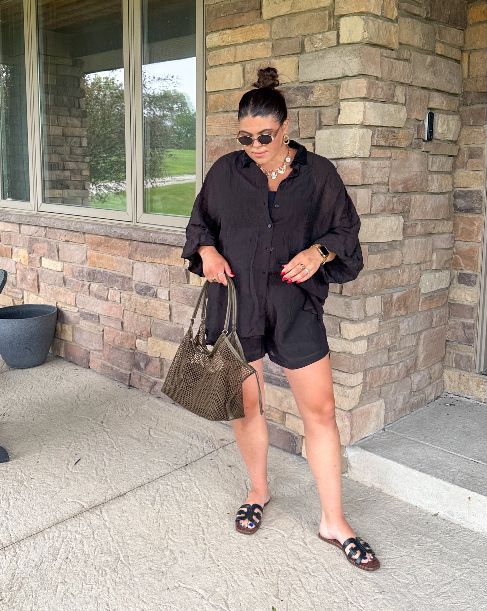 Casual summer ootd from Amazon! Size xl - would be a good coverup too! 

Midsize, size 14, bump friendly, pregnancy, maternity, resortwear  

#ltkfindsunder50 #ltkmidsize #ltkbump

#LTKSaleAlert #LTKFindsUnder100 #LTKPlusSize