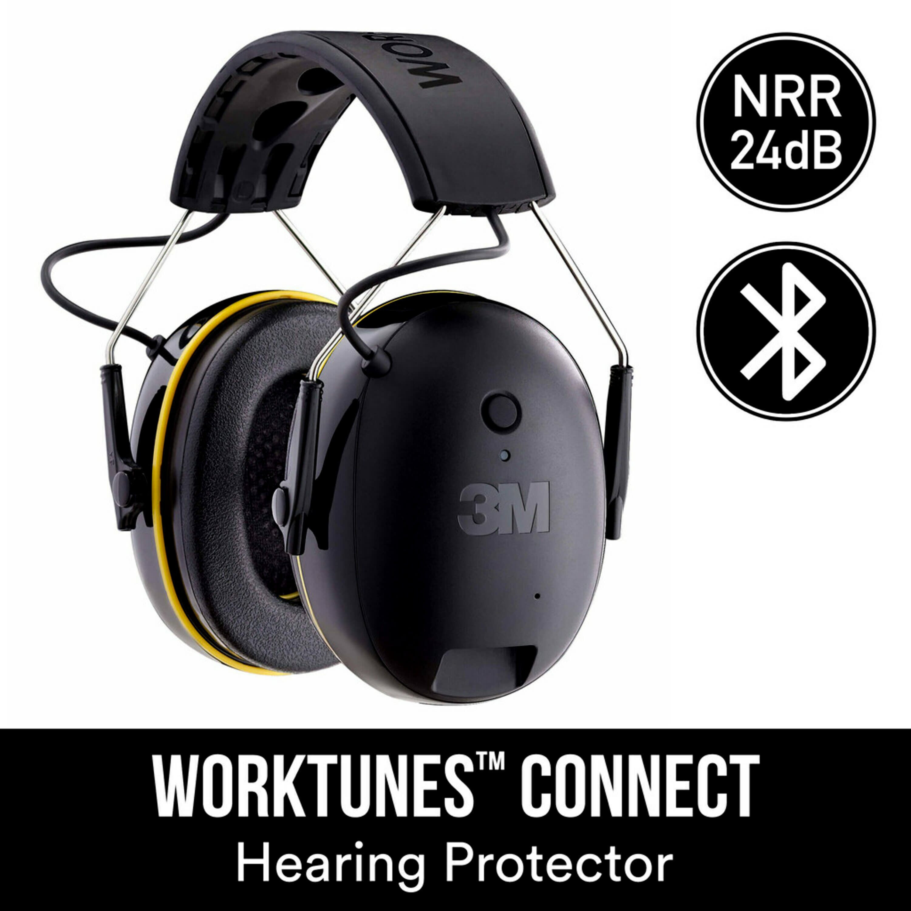 3M WorkTunes Connect Hearing Protection Earmuffs Bluetooth Compatibility | 90543H1-DC-PS | Lowe's