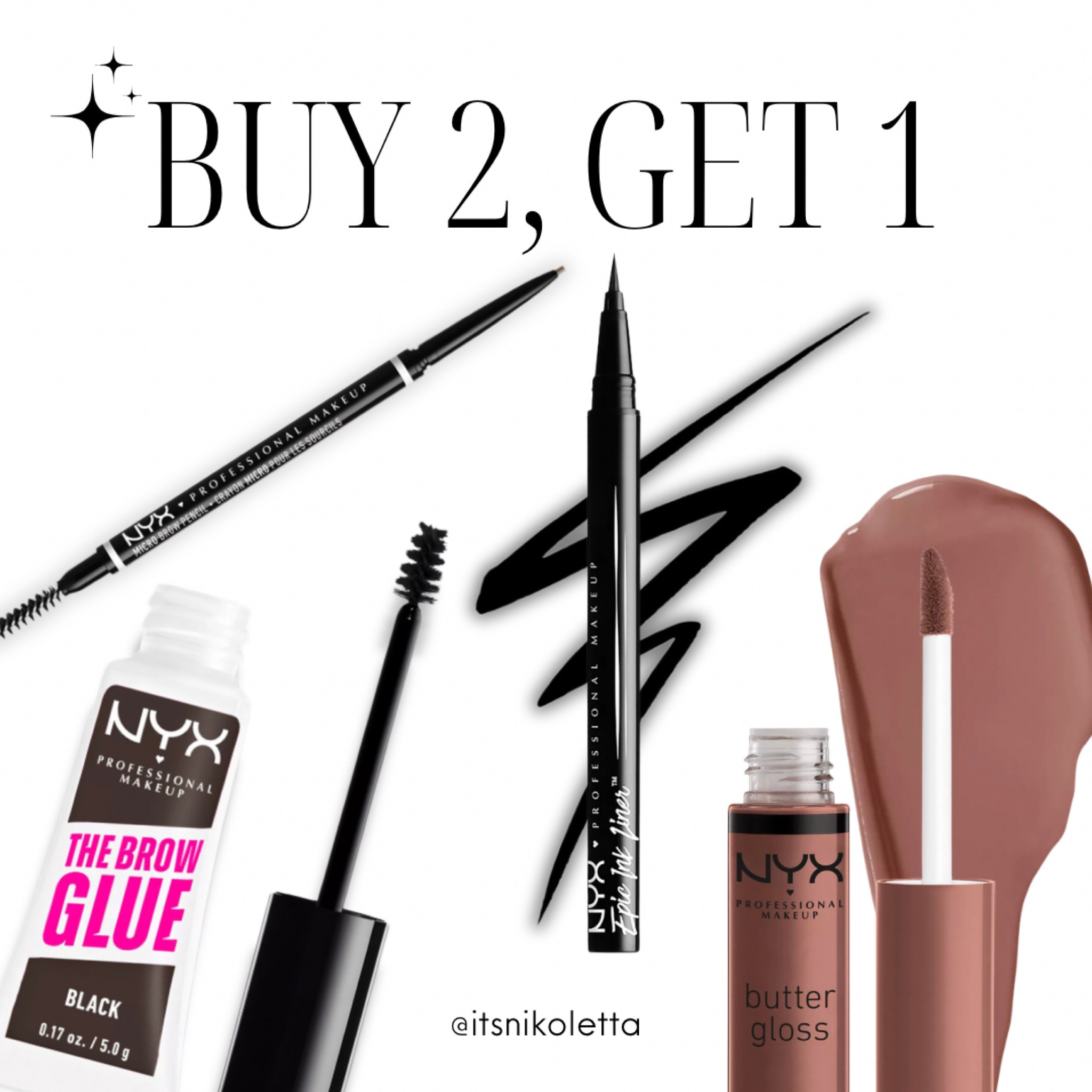 Ulta Sale! NYX buy two get one free! 

#LTKfindsunder50 #LTKsalealert #LTKbeauty