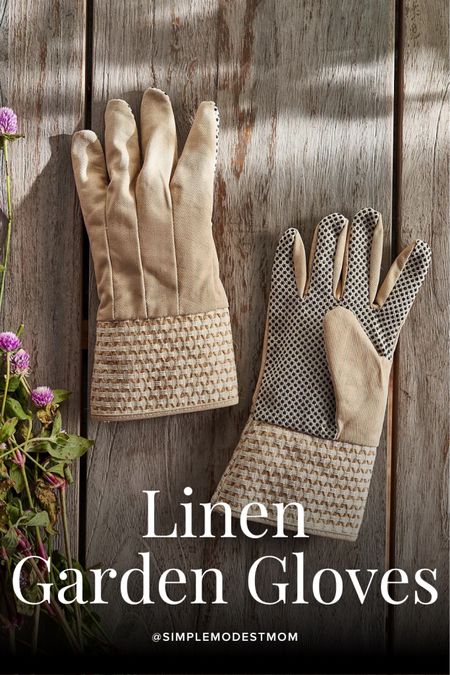 Indulge in luxury while gardening with these Linen Garden Gloves from Anthropologie! An exquisite Mother’s Day gardening gift idea, these gloves marry style and functionality, providing comfort and protection for delicate hands as you tend to your garden oasis. Elevate your gardening experience with these elegant essentials. 

#GardeningGift #MothersDayGift #LinenGloves #GardenAccessories #LuxuryGardening #Anthropologie

#LTKSeasonal #LTKGiftGuide #LTKhome