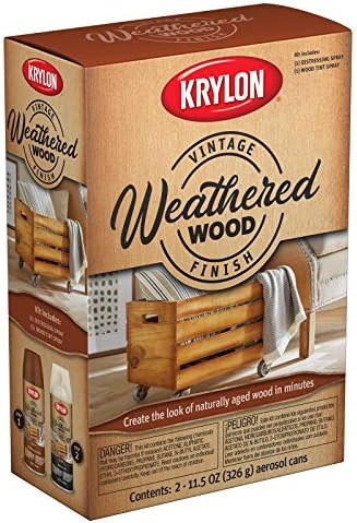 Krylon Finish Weathered Wood Vintage, 11.5, 6 2 | Amazon (US)