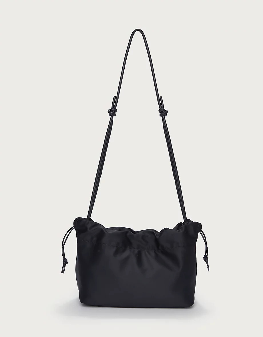 Satin Drawstring Clutch | The White Company UK & ROW