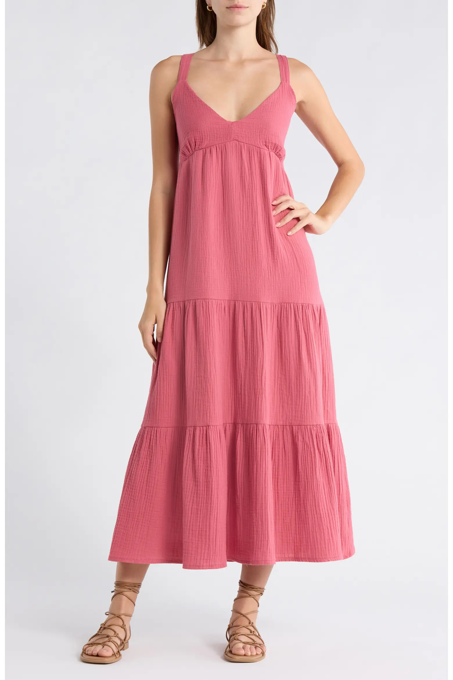 Elianna Sleeveless Midi Dress (Women) | Nordstrom | Nordstrom