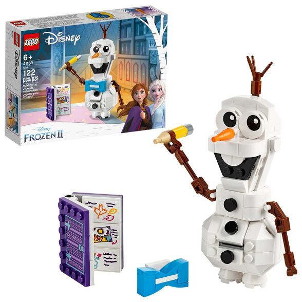 LEGO Disney Frozen 2 Olaf Olaf Snowman Toy Figure Building Kit 41169 | Target