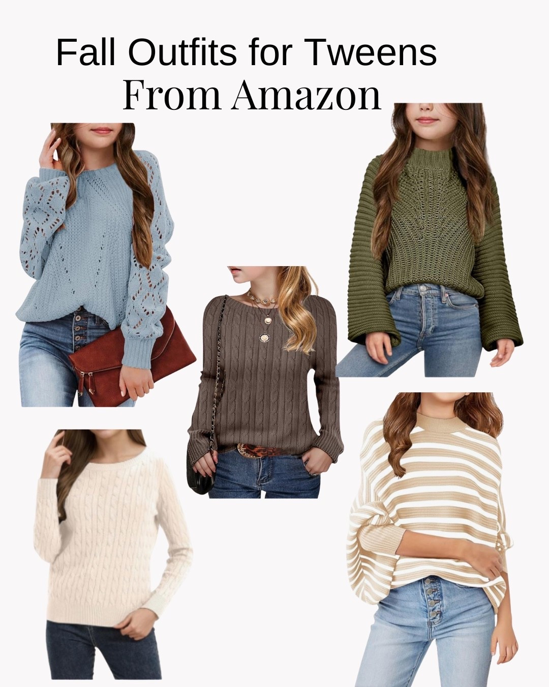 Fall outfits for tweens and teens
Fall sweatshirts for tweens
Fall sweaters for teen girls
Fall winter outfits for girls from Amazon

#LTKSeasonal #LTKKids #LTKStyleTip