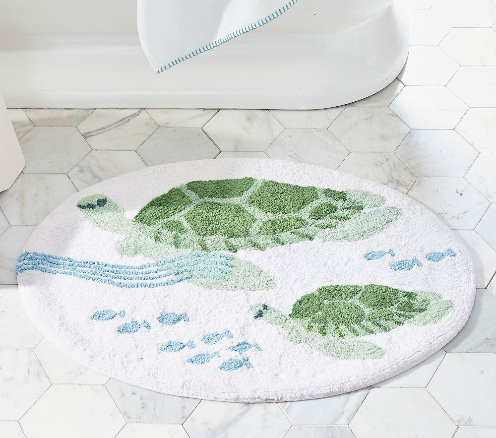 Turtle Bath Mat | Pottery Barn Kids