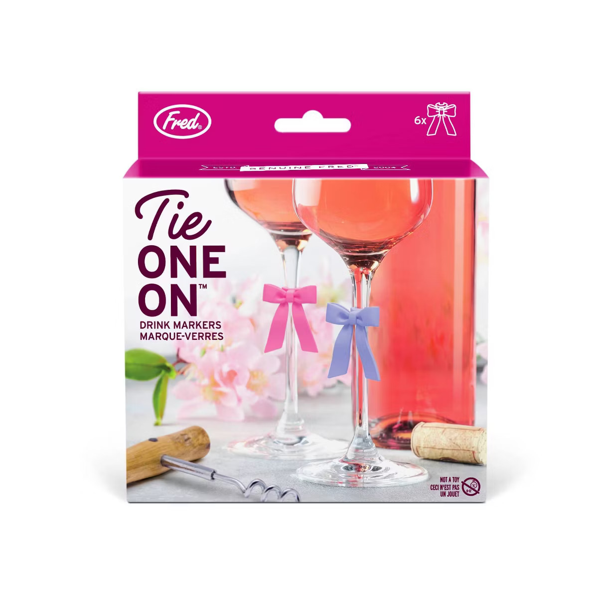 Fred & Friends Tie ONE ON Drink Marker | Target